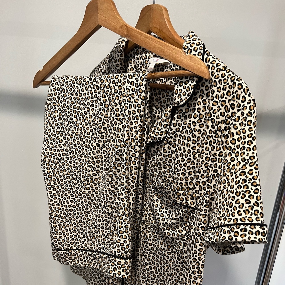 Soft pajama set. Barely worn. Matching set. L (12-15)
